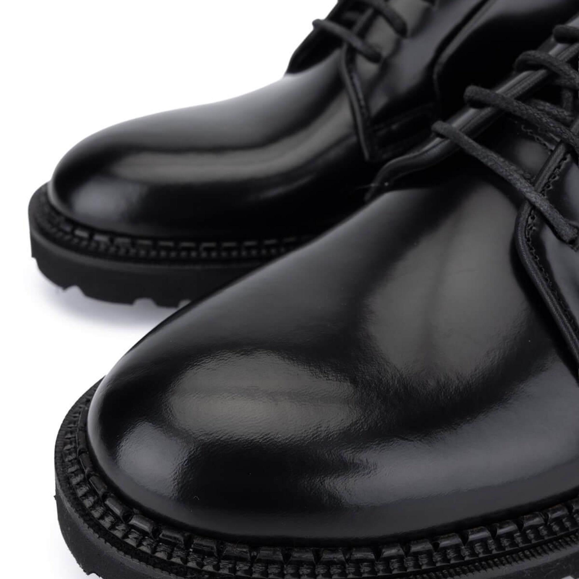 Tamer Tanca Erkek Hakiki Deri Siyah Mat Klasik Ayakkabı