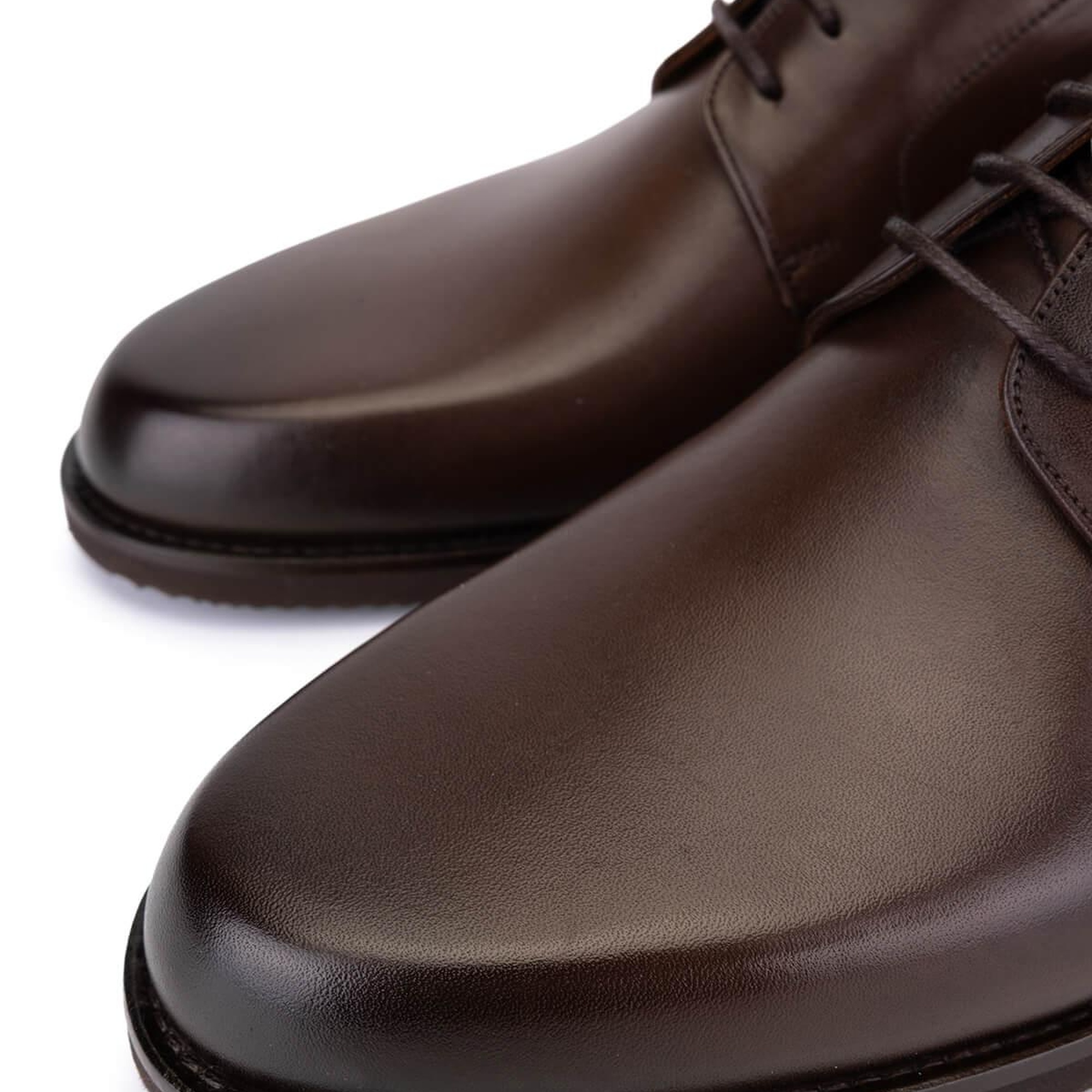 Tamer Tanca Erkek Hakiki Deri Kahverengi Casual Ayakkabı