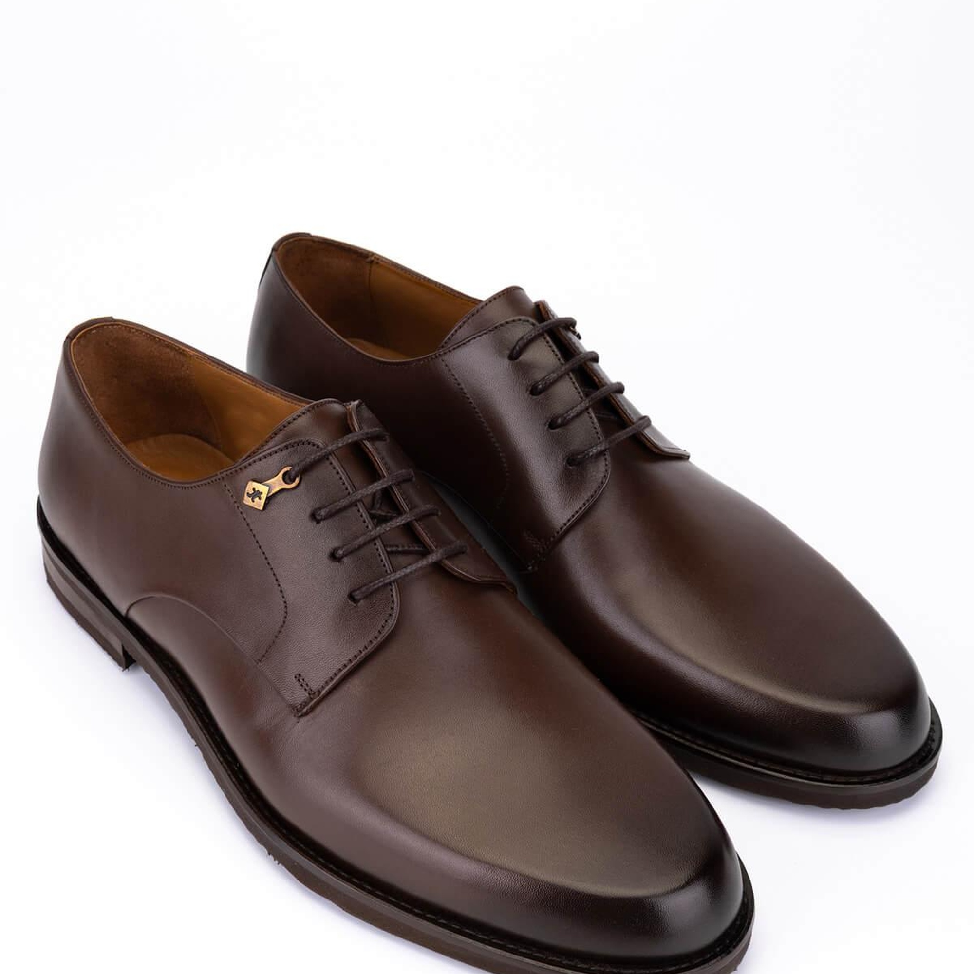 Tamer Tanca Erkek Hakiki Deri Kahverengi Casual Ayakkabı