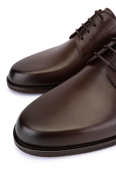  Tamer Tanca Erkek Hakiki Deri Kahverengi Casual Ayakkabı