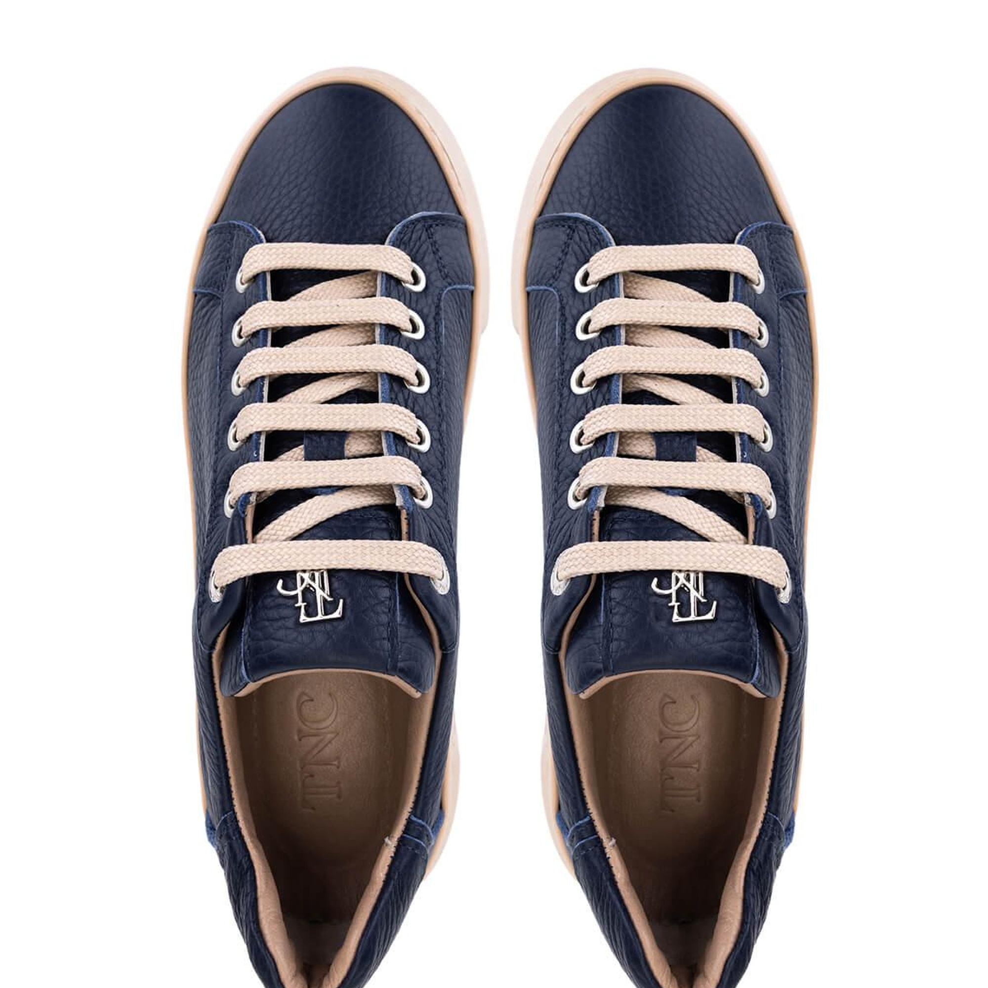 Tamer Tanca Kadın Hakiki Deri Lacivert Sneakers & Spor Ayakkabı