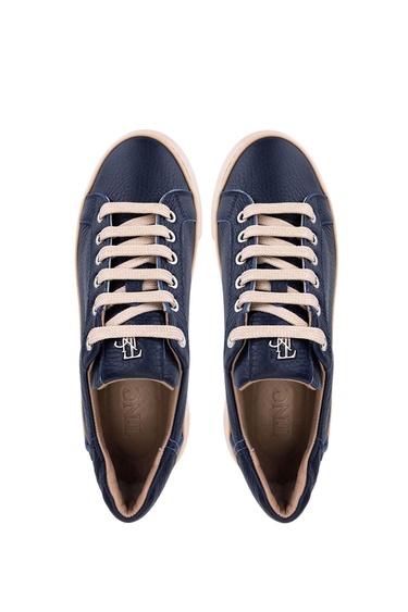  Tamer Tanca Kadın Hakiki Deri Lacivert Sneakers & Spor Ayakkabı