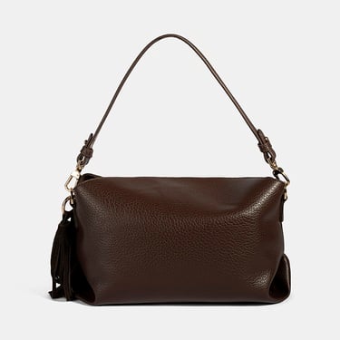  Kadın Kahve Omuz Askılı El Çantası