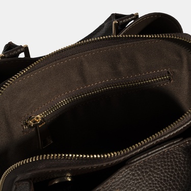  Kadın Kahve Omuz Askılı El Çantası