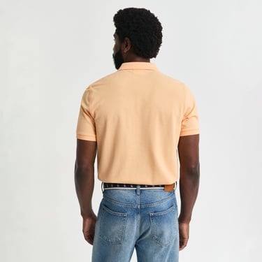  GANT Erkek Turuncu Regular Fit Polo