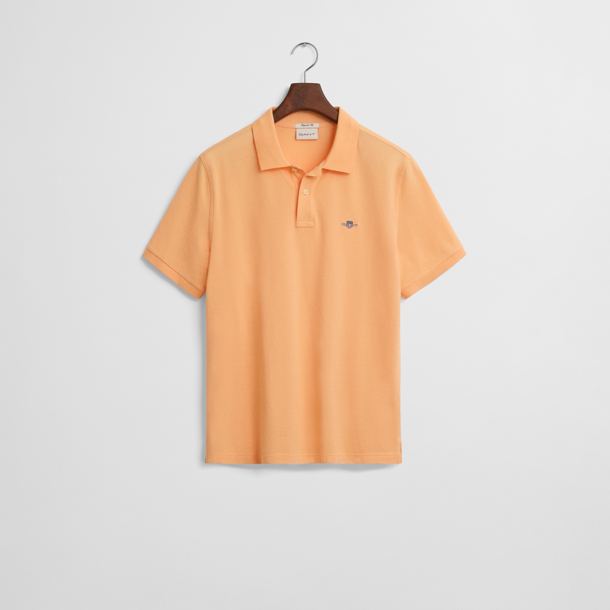 GANT Erkek Turuncu Regular Fit Polo