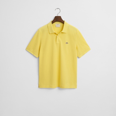  GANT Erkek Sarı Regular Fit Polo