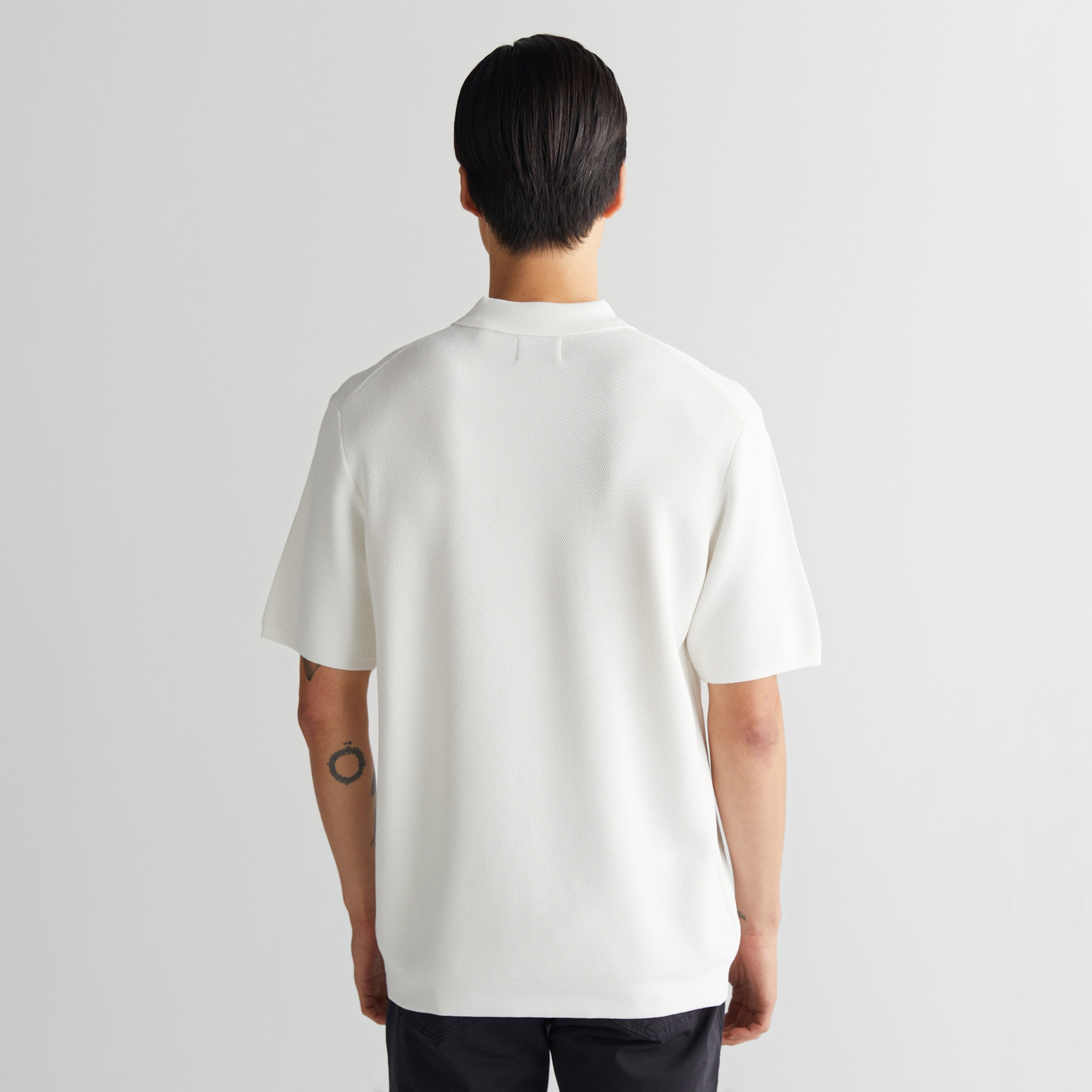 GANT Erkek Krem Regular Fit Triko