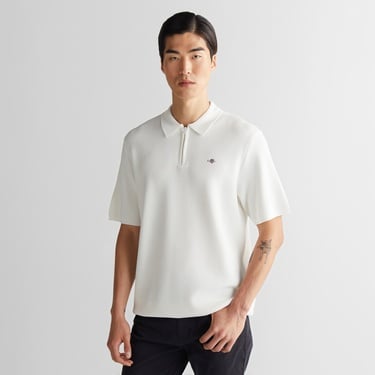  GANT Erkek Krem Regular Fit Triko