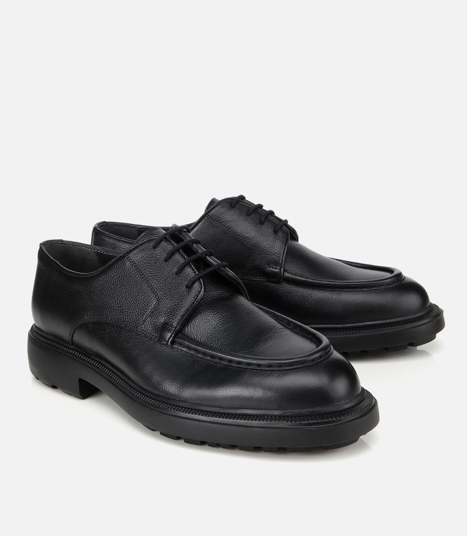 Erkek Deri Kahverengi Yumuşak Dokulu Klasik Ayakkabı