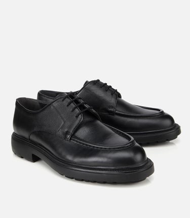  Erkek Deri Kahverengi Yumuşak Dokulu Klasik Ayakkabı