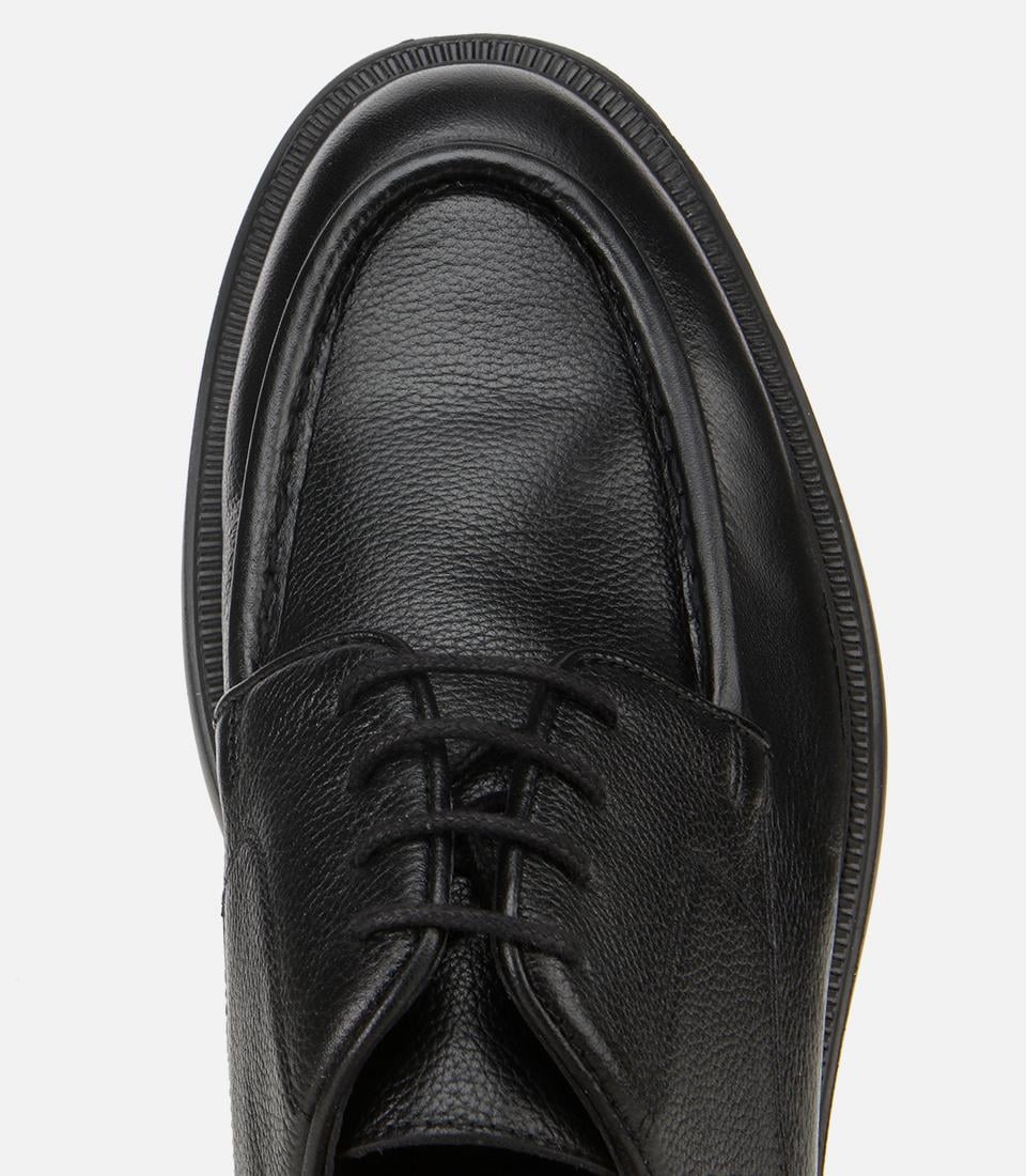 Erkek Deri Kahverengi Yumuşak Dokulu Klasik Ayakkabı