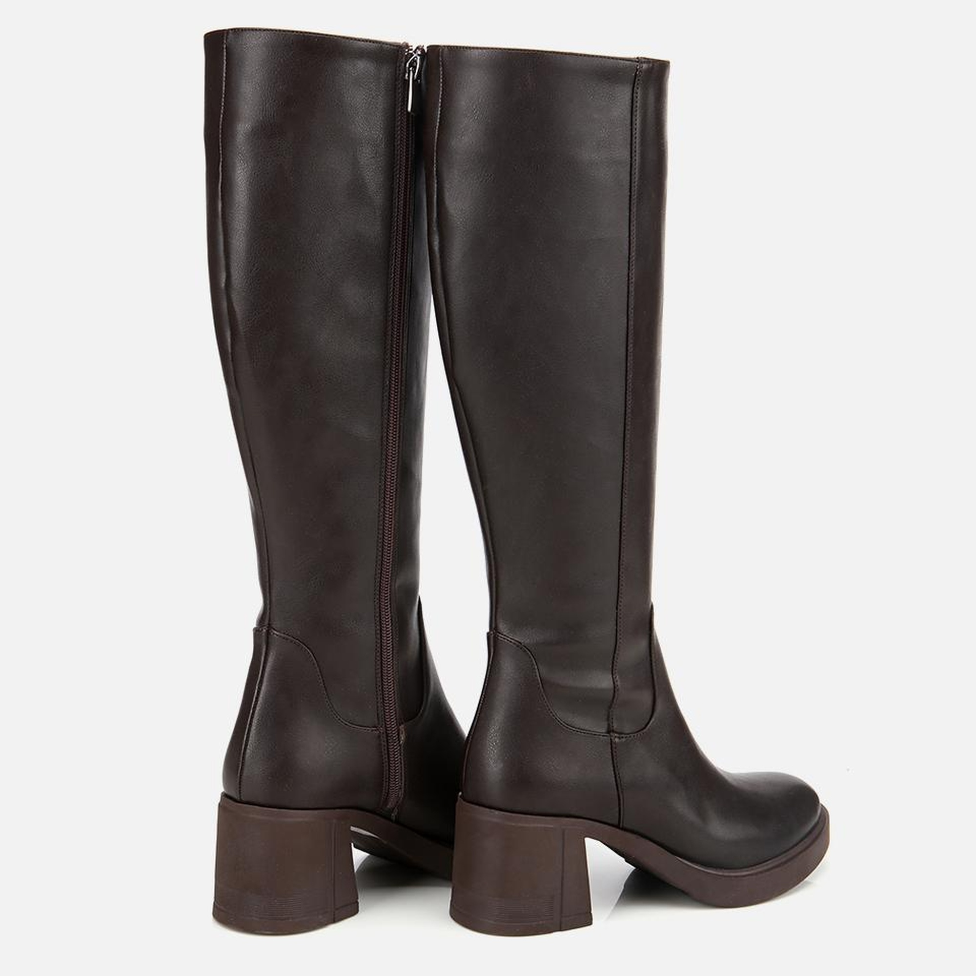 Kadın Kahverengi Yüksek Topuklu Çizme