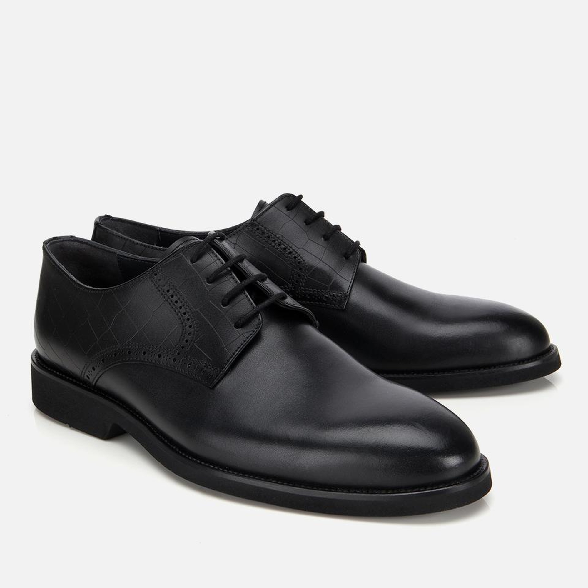 Erkek Deri Siyah Klasik Ayakkabı