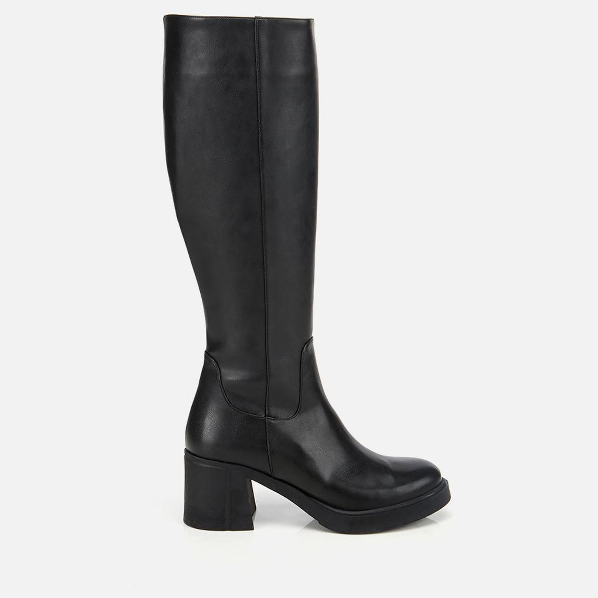 Kadın Siyah Yüksek Topuklu Çizme