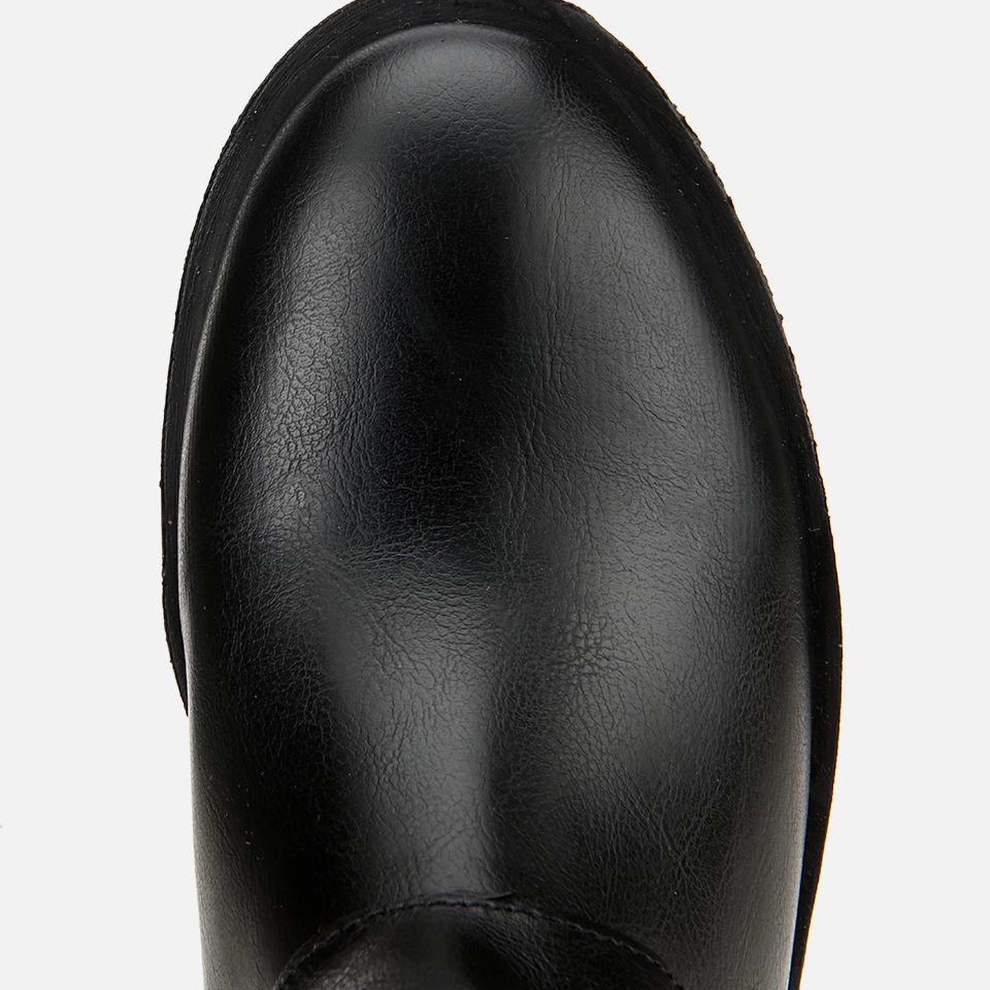 Kadın Siyah Tokalı Düz Çizme