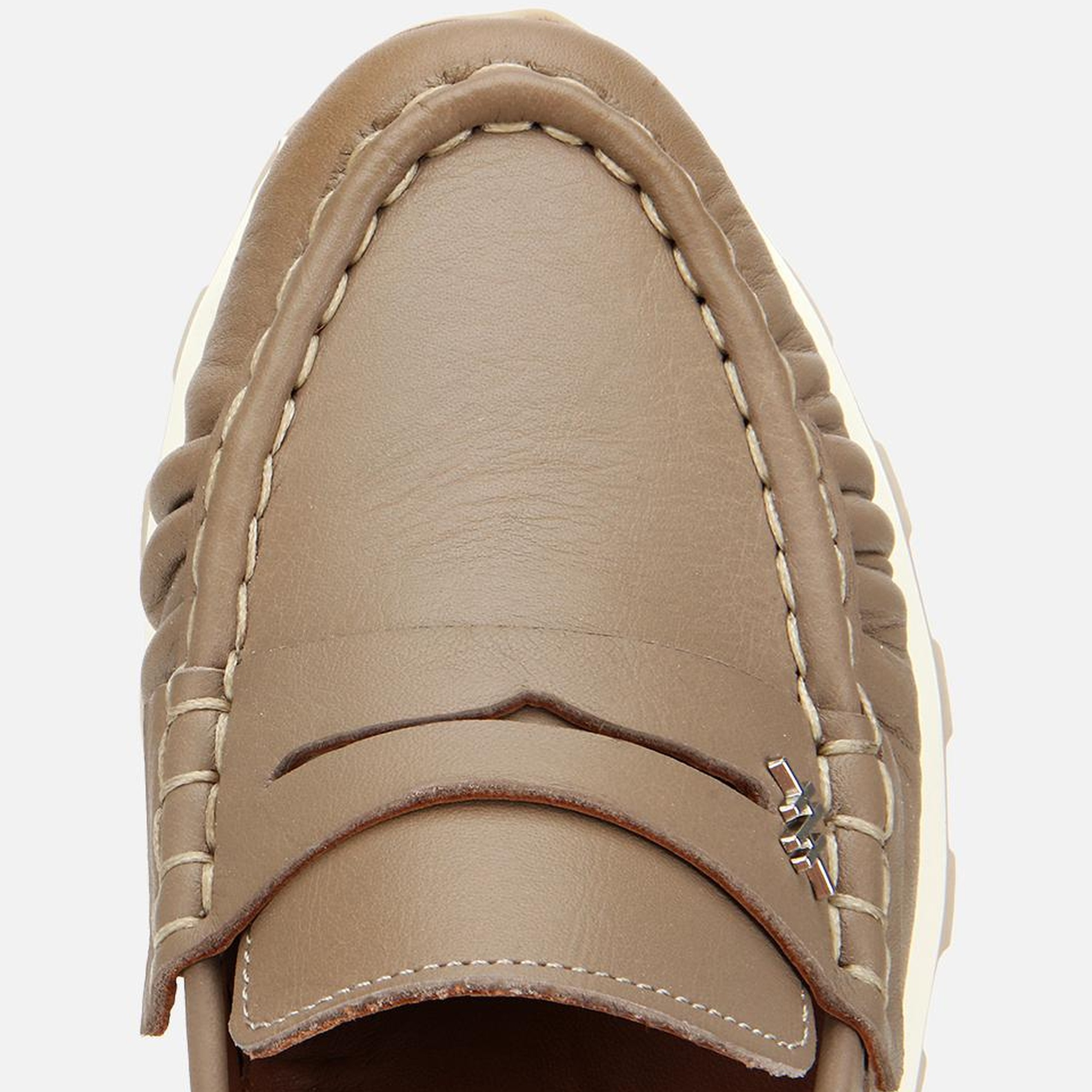 Kadın Deri Vizon Yumuşak Dokulu Günlük Loafer