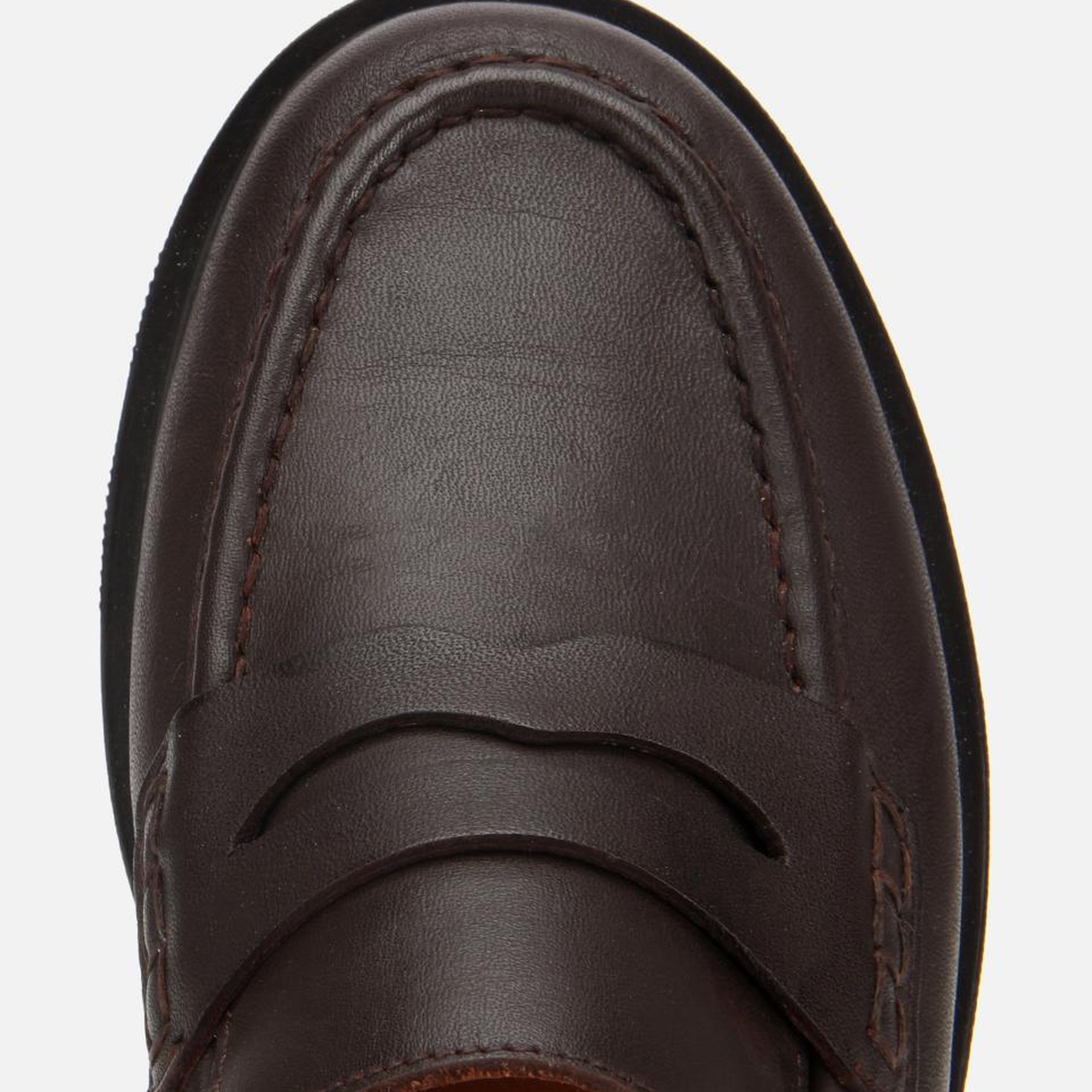 Kadın Deri Kahverengi Yumuşak Dokulu Klasik Loafer