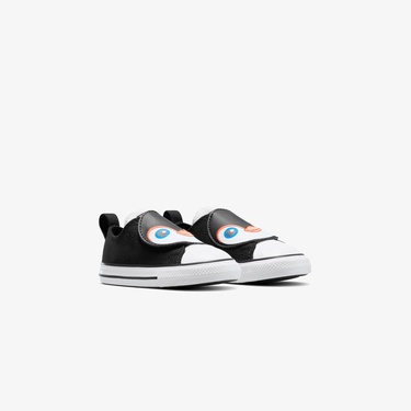 Converse Chuck Taylor All Star One Strap Bebek Siyah Sneaker