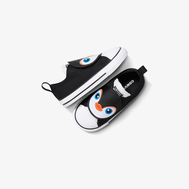  Converse Chuck Taylor All Star One Strap Bebek Siyah Sneaker