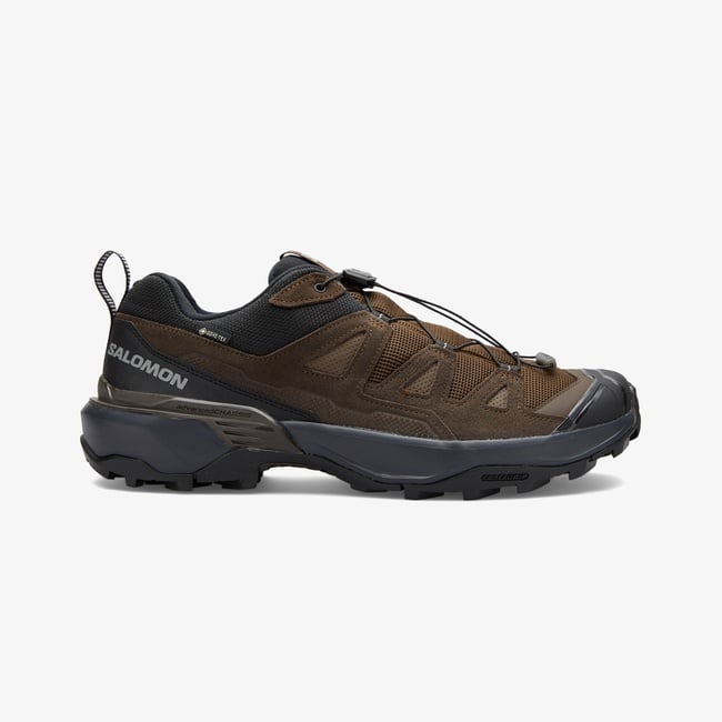 Salomon X Ultra 360 Leather Gore-Tex Erkek Bordo Outdoor Ayakkabı