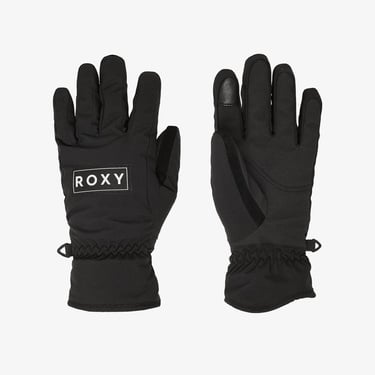  Roxy Freshfield Kadın Siyah Eldiven