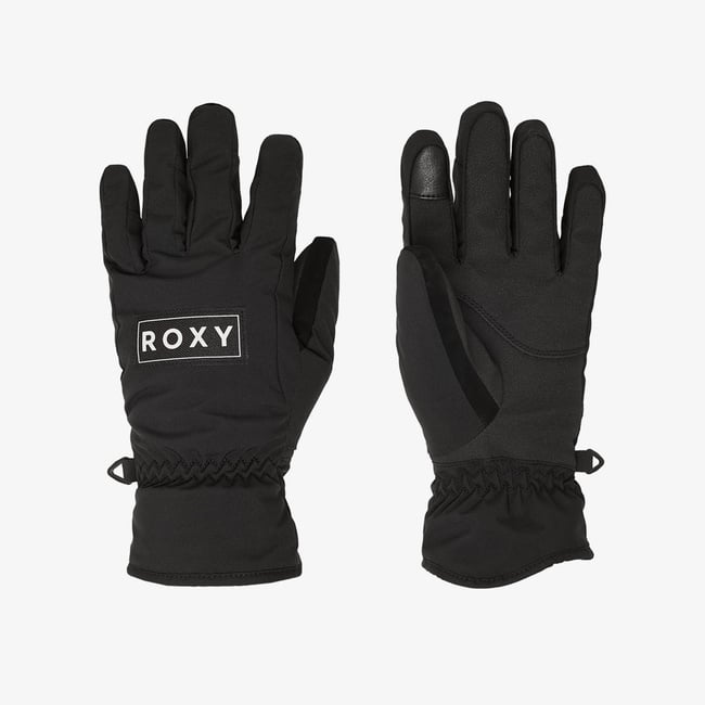  Roxy Freshfield Kadın Siyah Eldiven