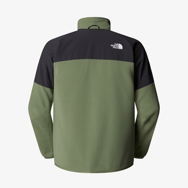  The North Face Glacier Heavyweight Full Zip Erkek Haki Outdoor Polar