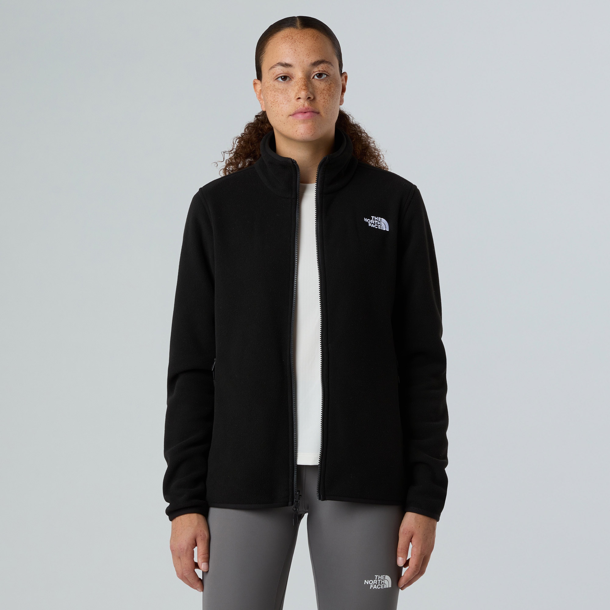The North Face Glacier Fleece Kadın Siyah Outdoor Polar