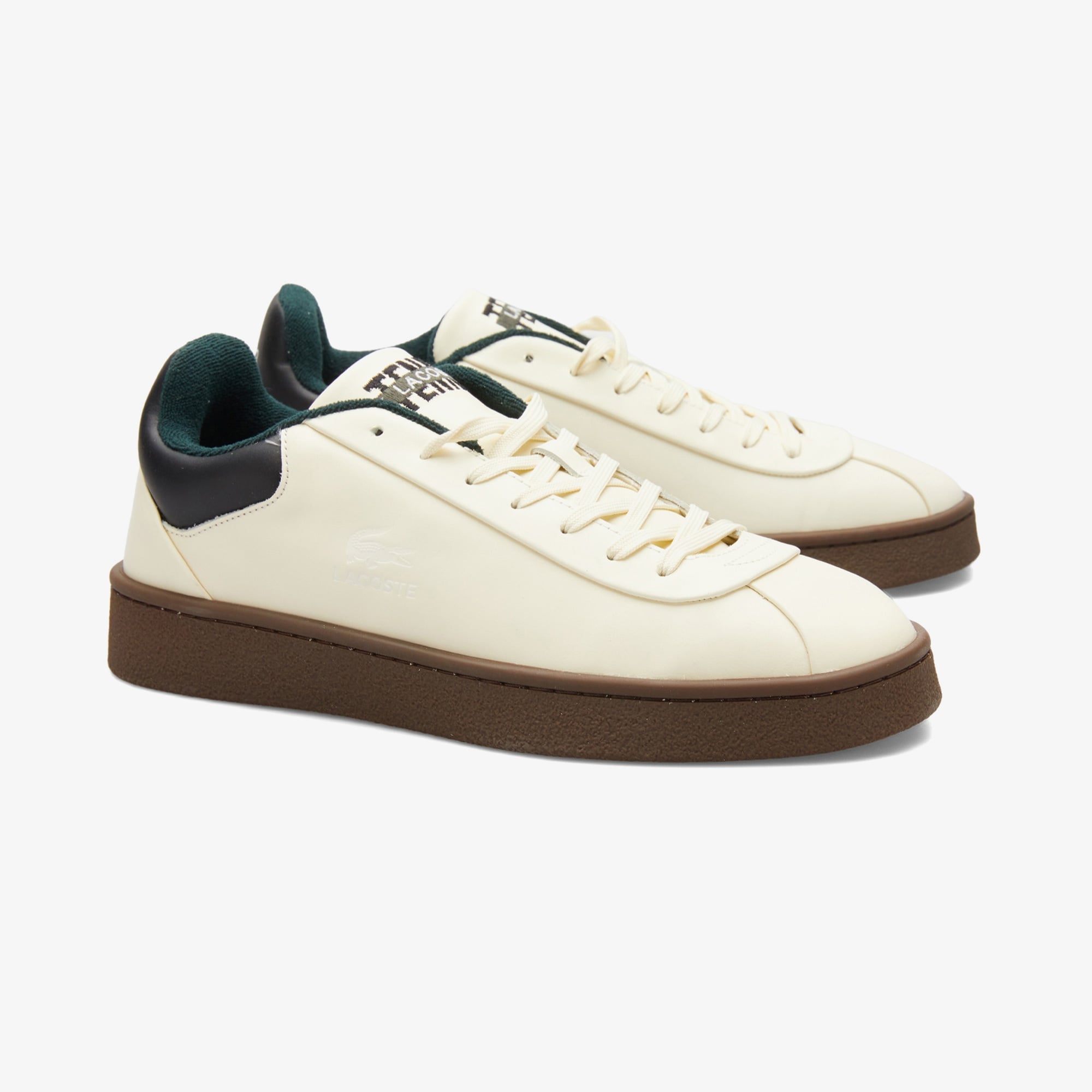 Lacoste Baseshot Premium Erkek Açık Kahverengi Spor Ayakkabı