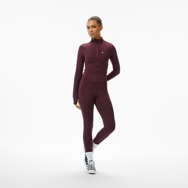  Converse Kadın Bordo Tayt