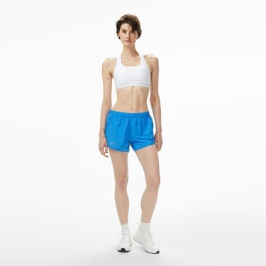  Under Armour Crossback Mid Kadın Beyaz Antrenman Bra