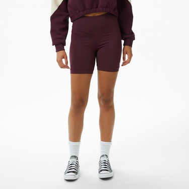  Converse Kadın Bordo Kısa Tayt