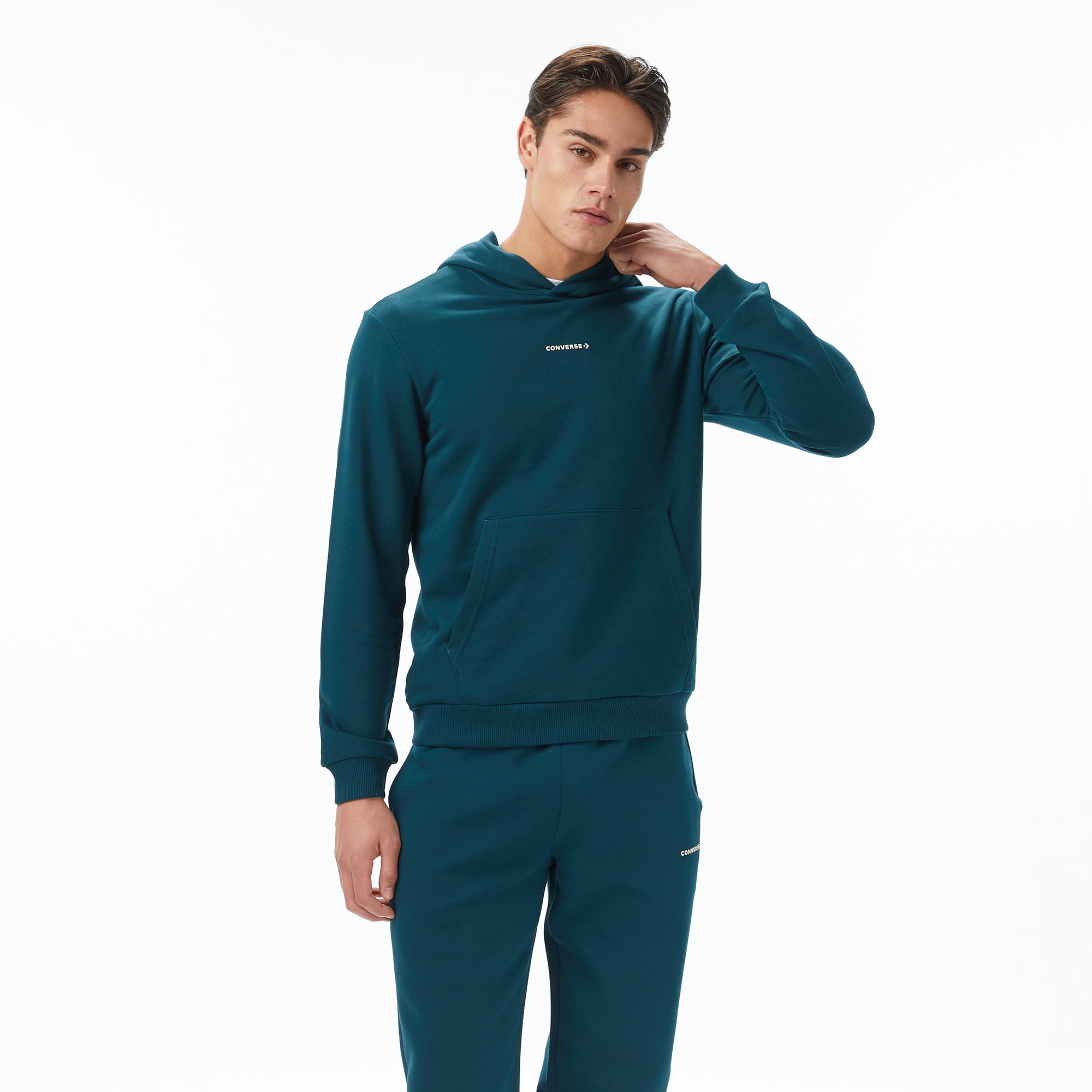  Converse Erkek Yeşil Sweatshirt