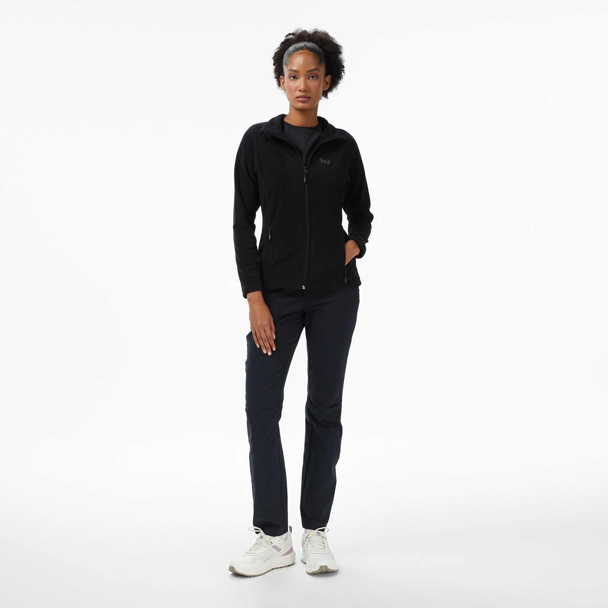 Helly Hansen Fullzip Polar Kadın Siyah Ceket