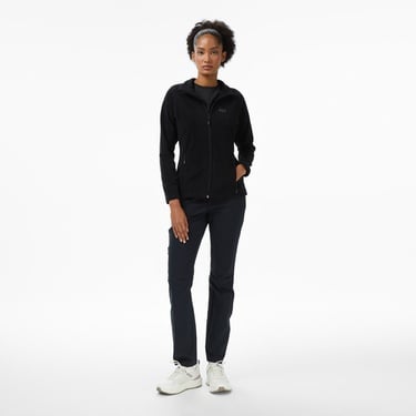  Helly Hansen Fullzip Kadın Siyah Outdoor Polar Mont