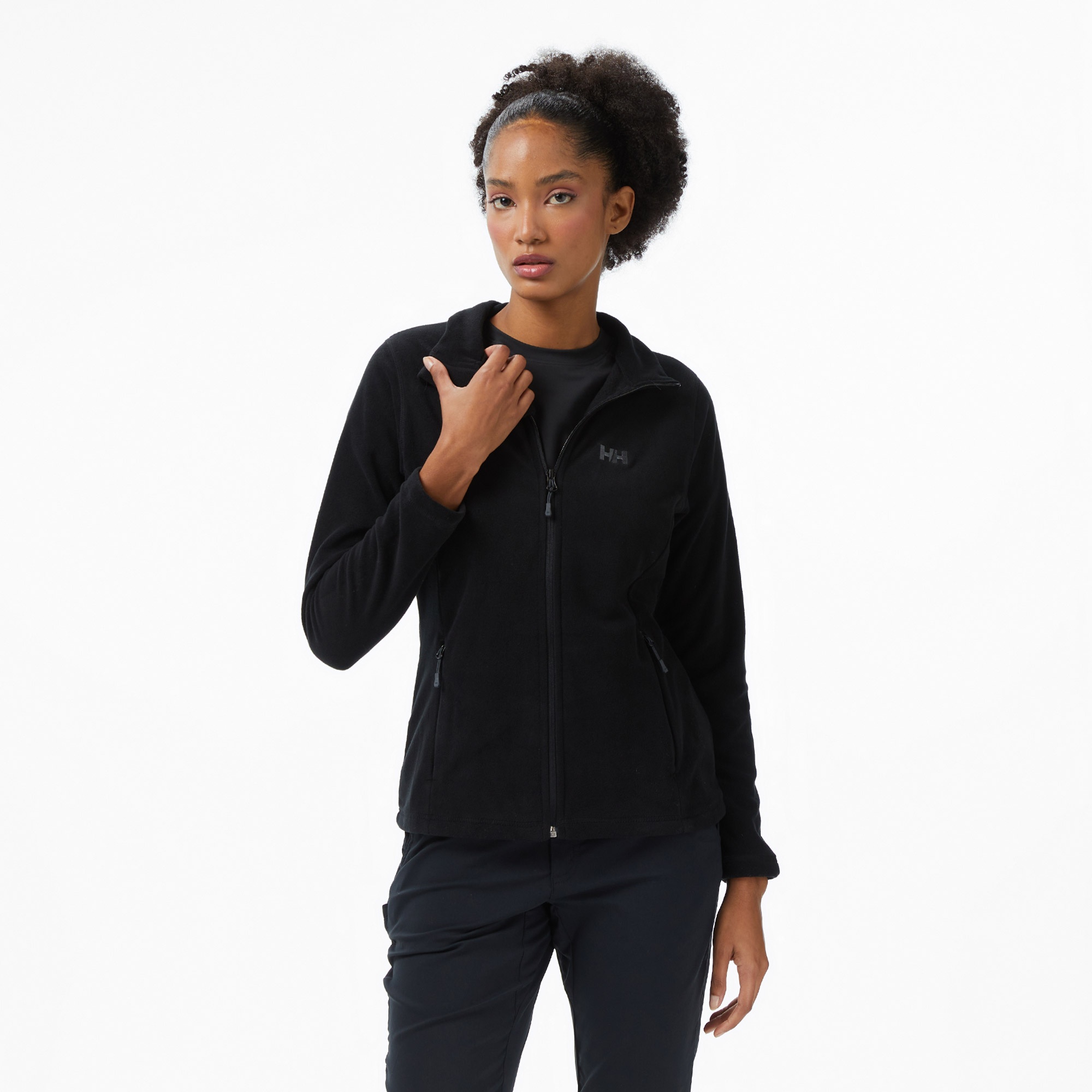 Helly Hansen Fullzip Polar Kadın Siyah Ceket