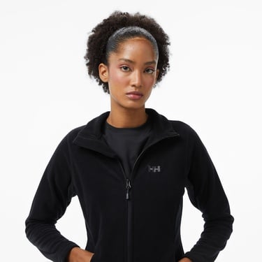  Helly Hansen Fullzip Kadın Siyah Outdoor Polar Mont