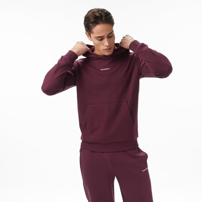  Converse Erkek Bordo Sweatshirt