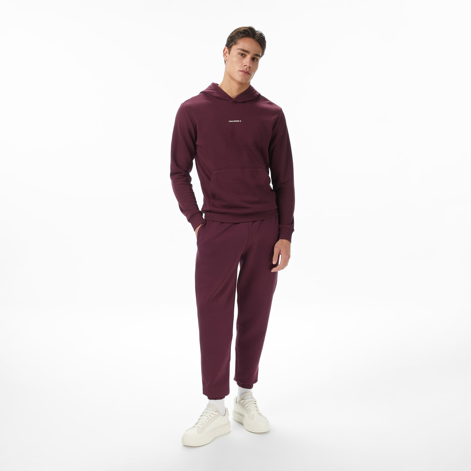 Converse Erkek Bordo Sweatshirt