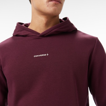  Converse Erkek Bordo Sweatshirt