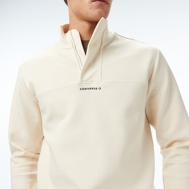  Converse Erkek Krem Sweatshirt
