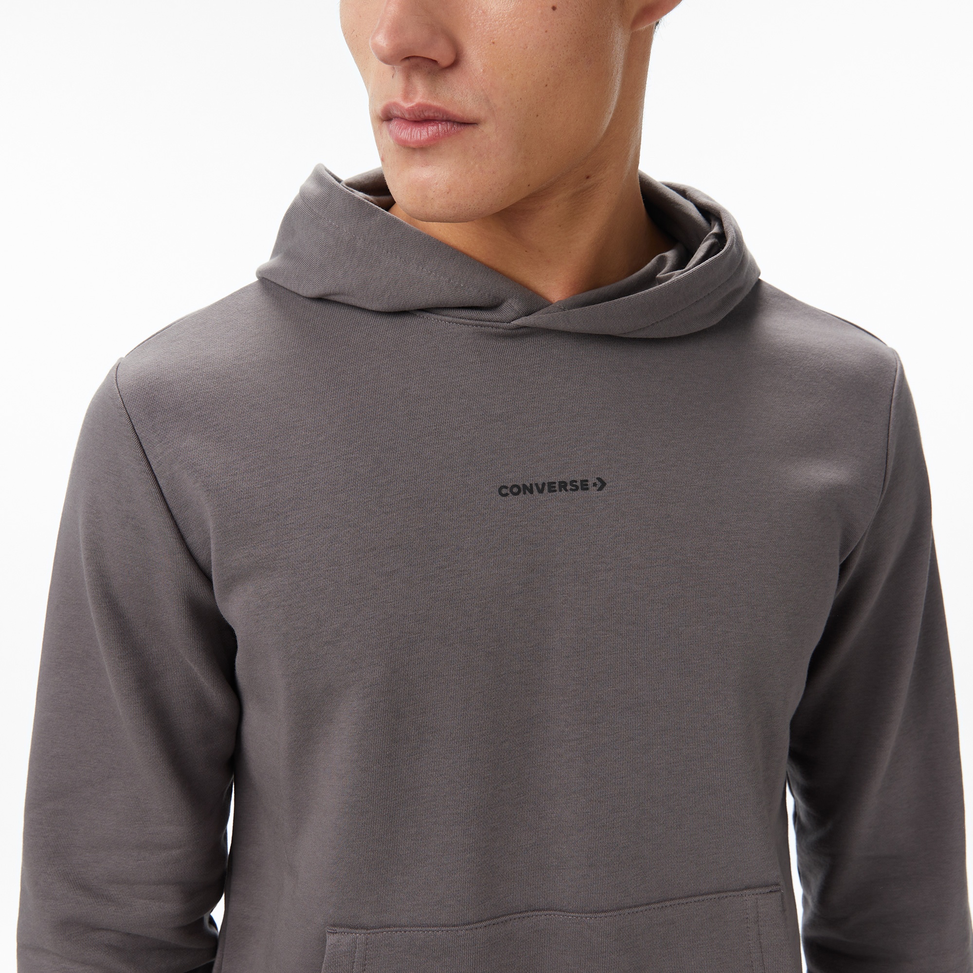 Converse Erkek Gri Sweatshirt