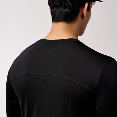  Brooks Atmosphere Long Sleeve 3.0 Erkek Siyah Koşu Sweatshirt