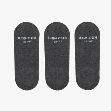  UNITED4 Uzun Soket Unisex Gri Çorap