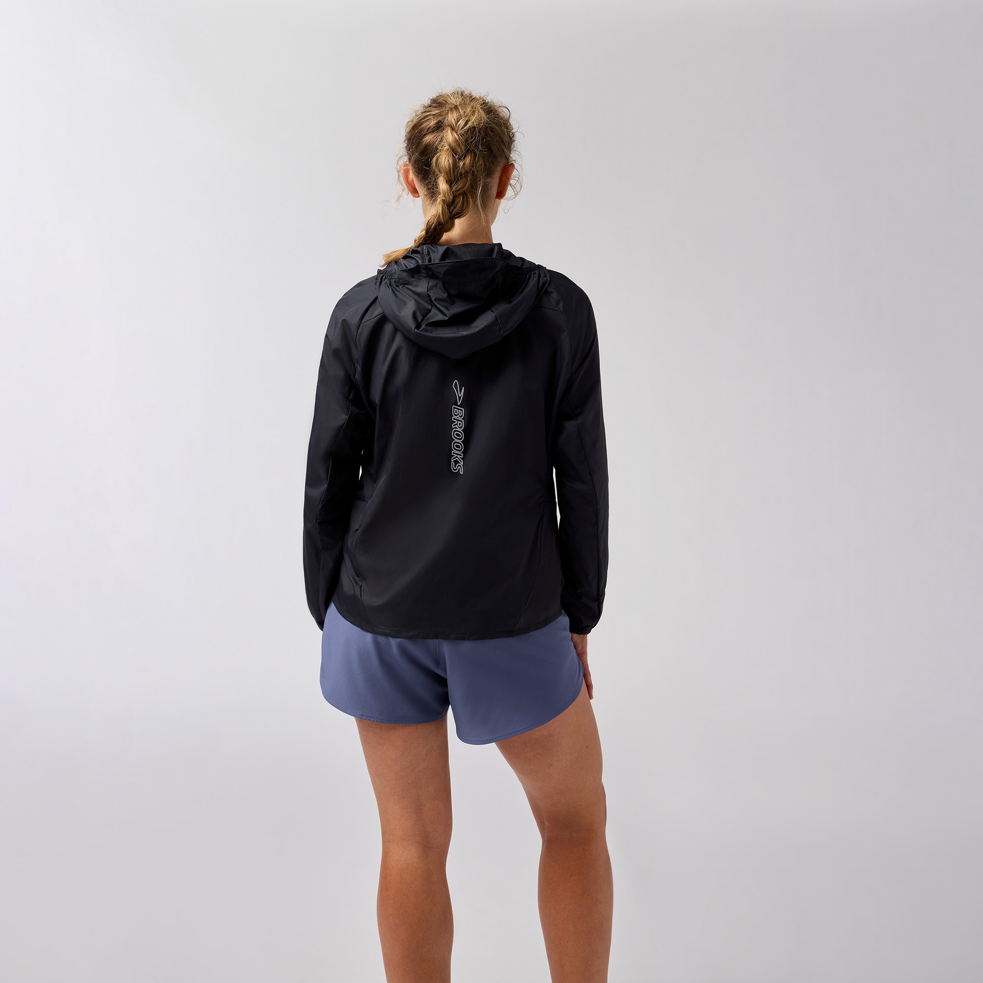 Brooks Canopy 2.0 Kadın Siyah Koşu Ceketi