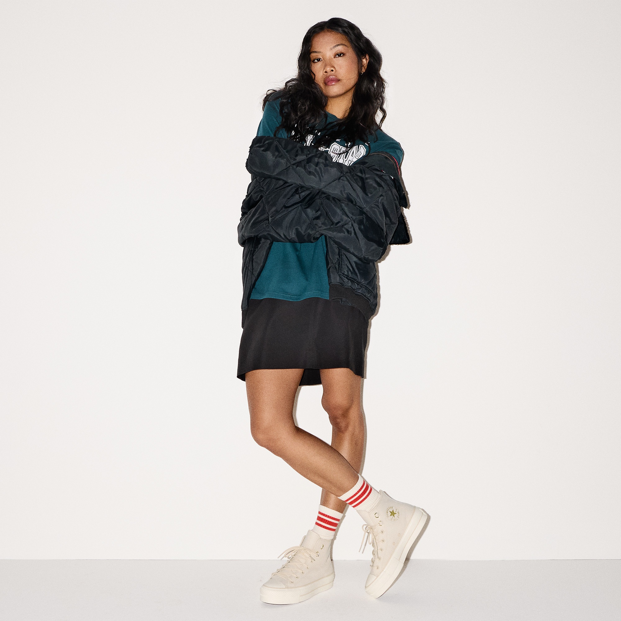 Converse Chuck Taylor All Star Lift Kadın Krem Sneaker