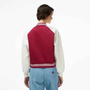  Converse Unisex Bordo Ceket