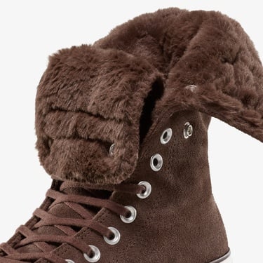  Converse Chuck Taylor All Star Fold Over Lift Kadın Kahverengi Sneaker