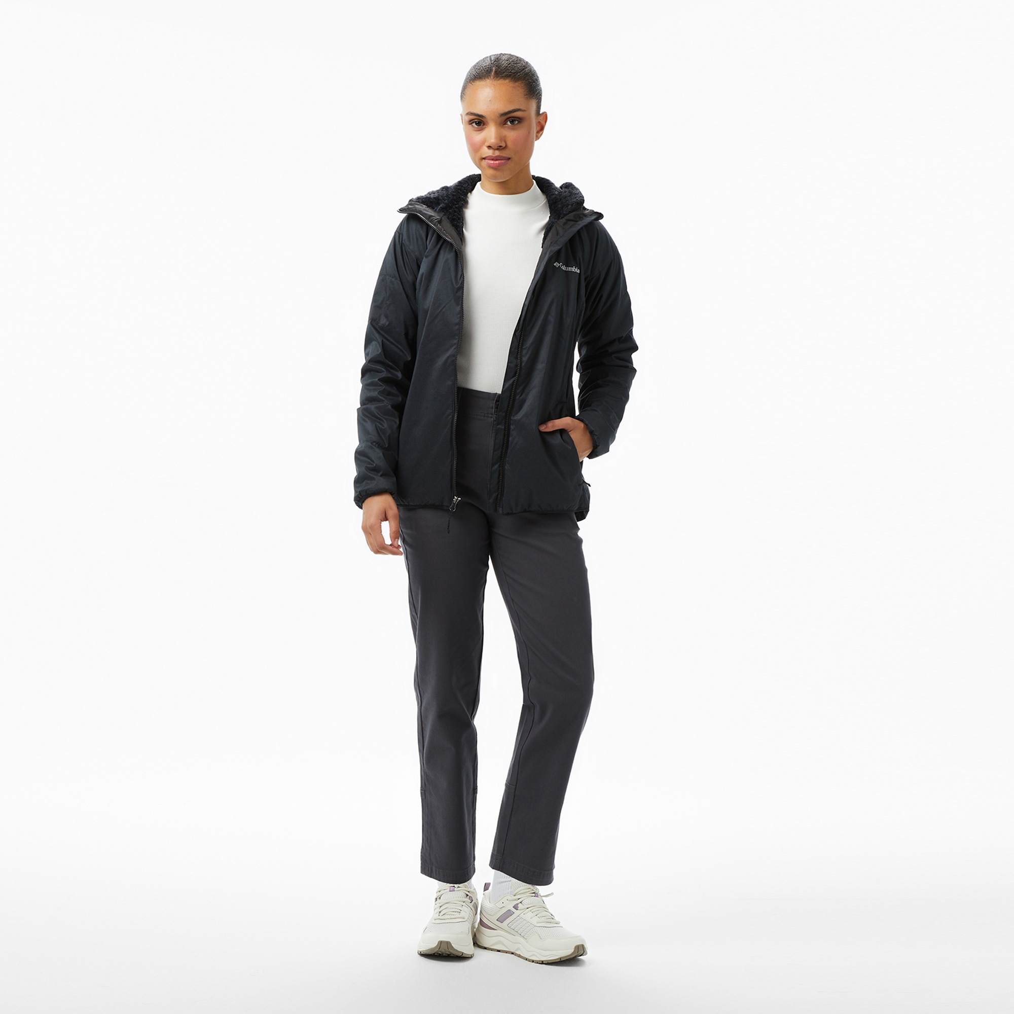 Columbia Roc Straight Leg Kadın Siyah Outdoor Pantolon